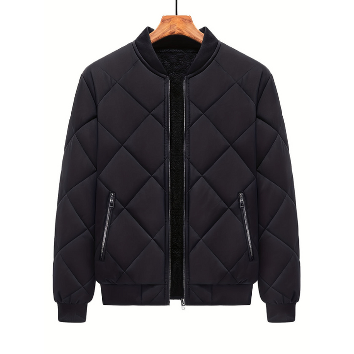 Winterjas Heren | Gewatteerde Bomber | Casual Look