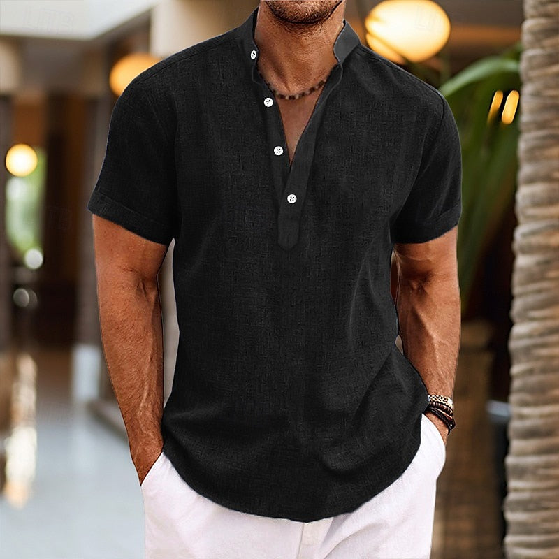 Heren Shirts | Elegant | Met Knoopjes | Zomer