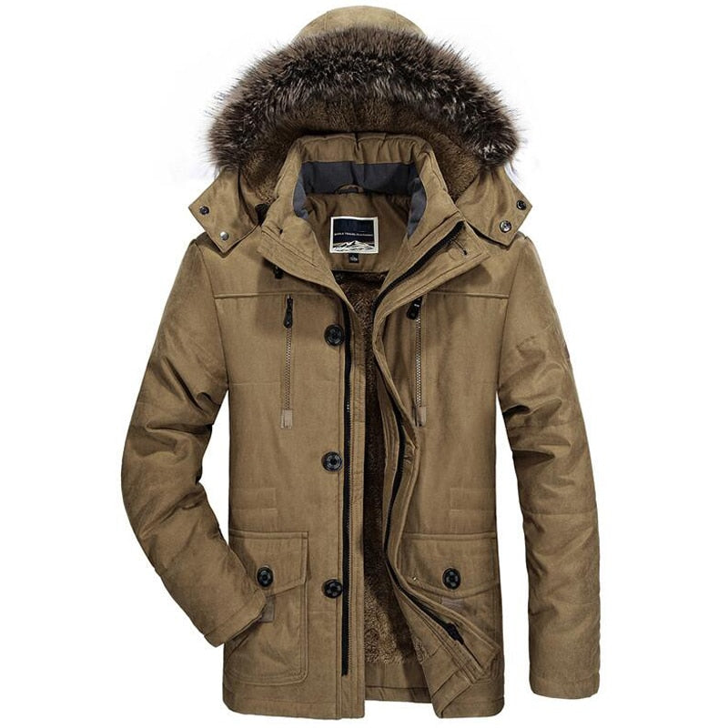 Premium gewatteerd Winterjas voor heren met capuchon en tijdloze warmte | Philip