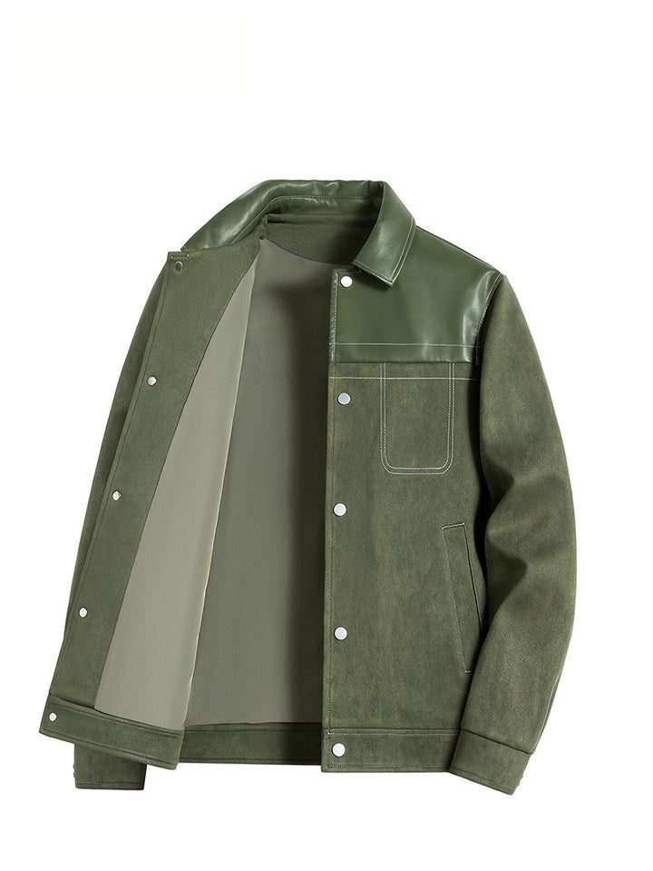 Heren Trendy Jack | Gestikt Design | Casual & Veelzijdig | Lente & Herfst