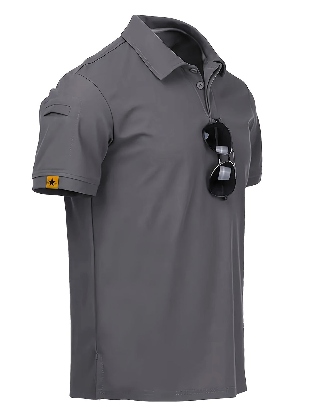 Heren Tactisch Polo Overhemd | Ademend & Lichtgewicht | Kraag: Polo | Zomer Activiteiten
