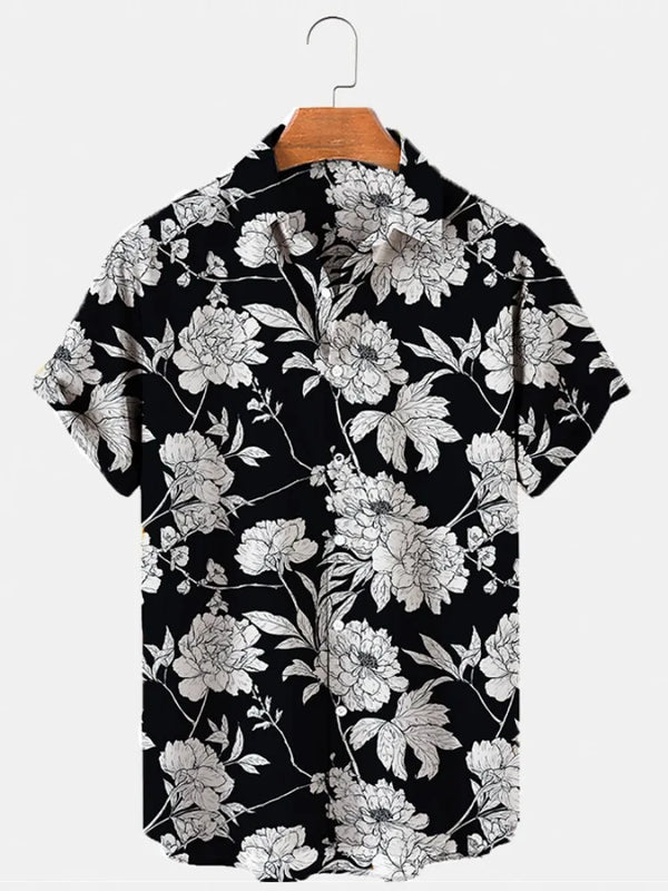 Heren Shirt | Elegant | Korte Mouw | Zomer
