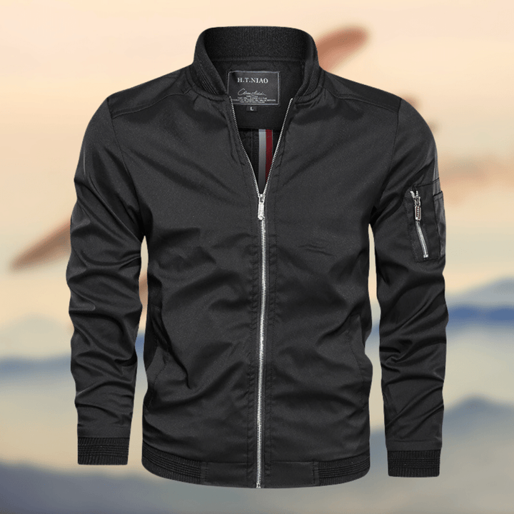 Heren Bomberjack | Basic Stijl | Comfortabel & Modieus | Polyester