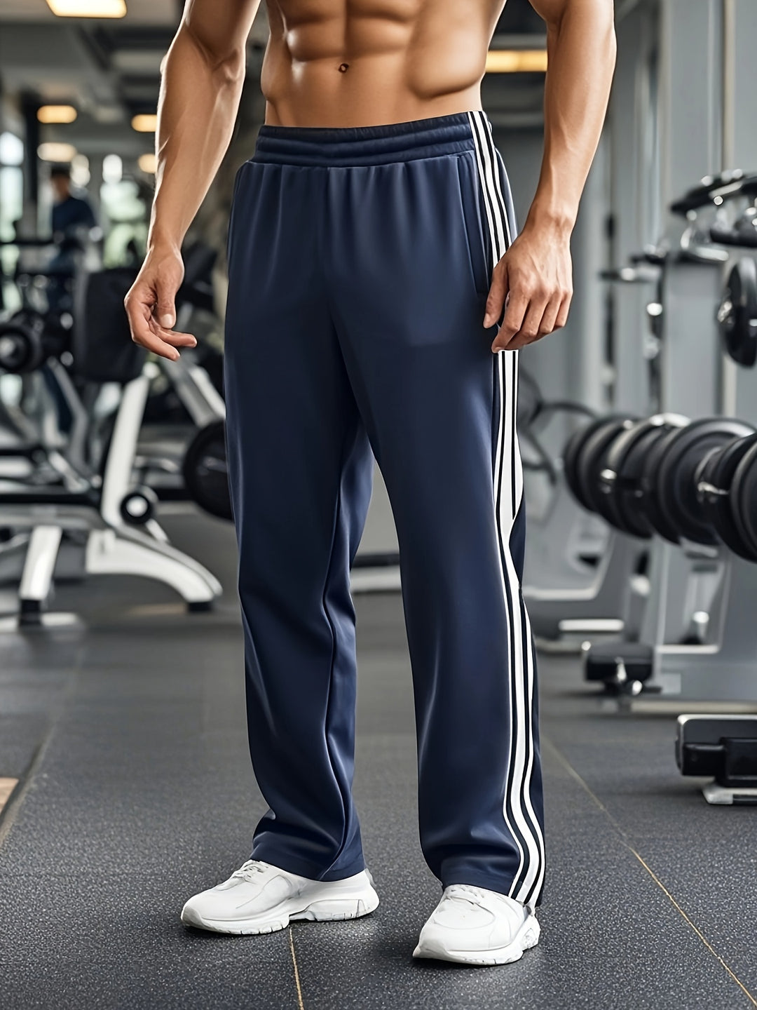 Heren Sportbroek | Ademend & Lichtgewicht | Trekkoord voor Training, Hardlopen & Buitensporten
