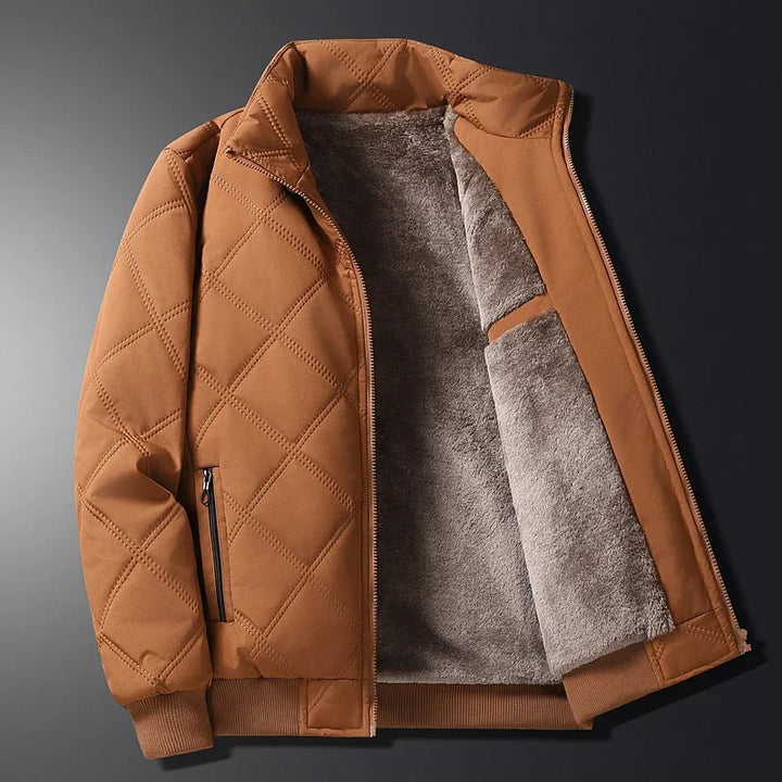 Trendy en elegante winter fleece jas voor heren met ultieme warmte en stijl | Daniël