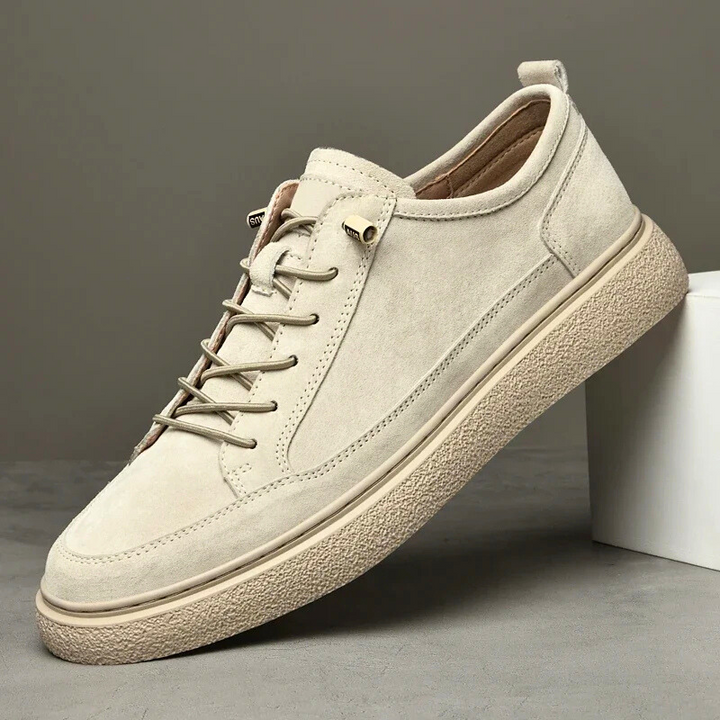 Heren Suède Sneakers | Ademend & Handgemaakt | Casual Wandelschoenen voor Buiten