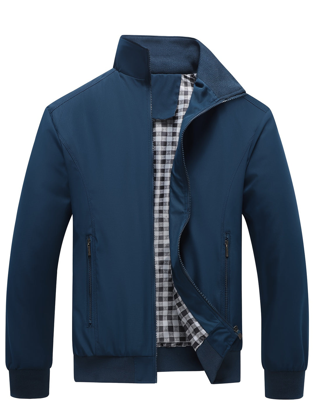 Heren Jas | Effen & Casual | Ritszakken & Revers | Voor Lente & Herfst Buiten