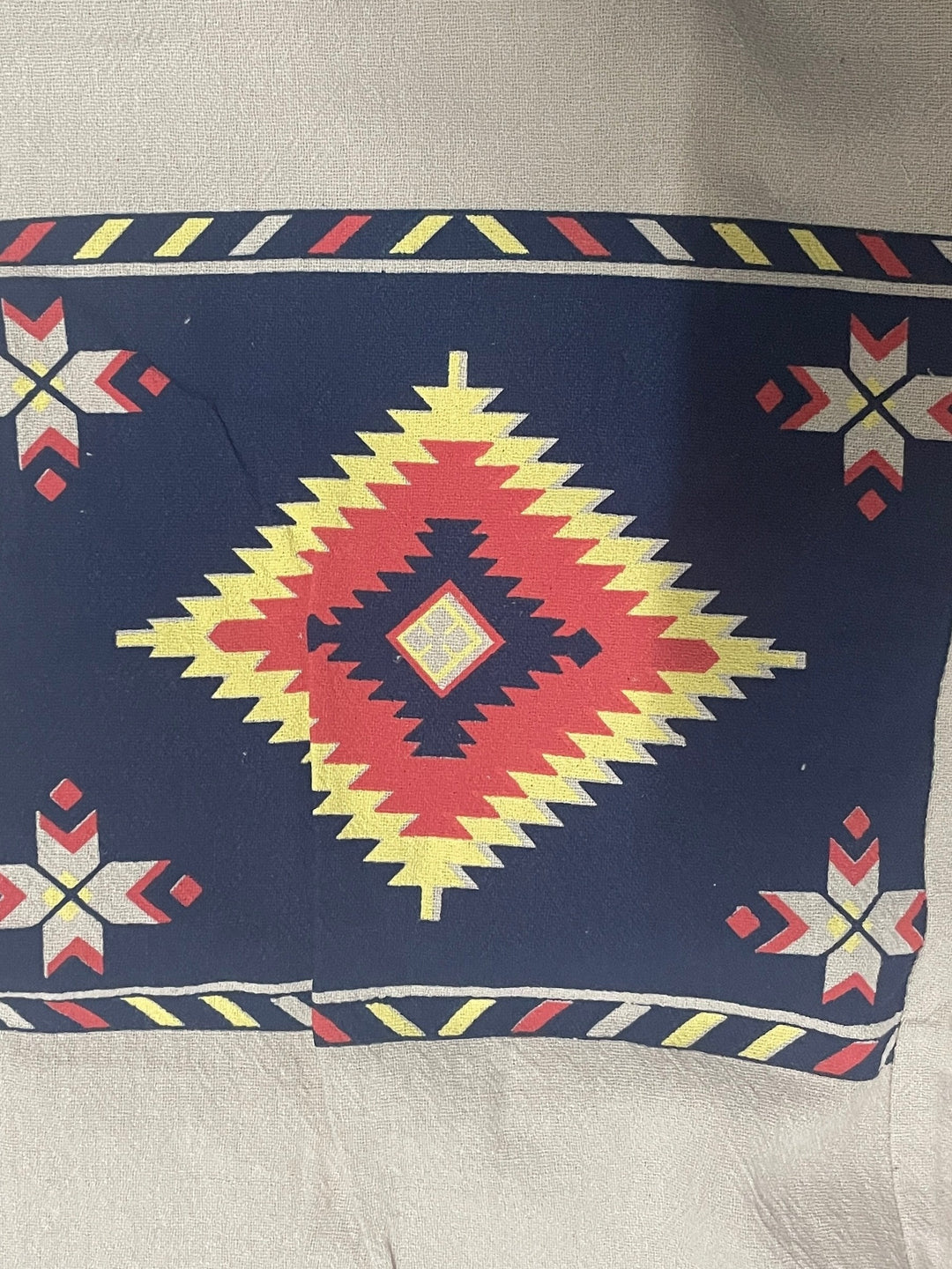 Heren Casual Broek | Etnische Stijl & Geometrisch Patroon | Trekkoord Taille | Lente