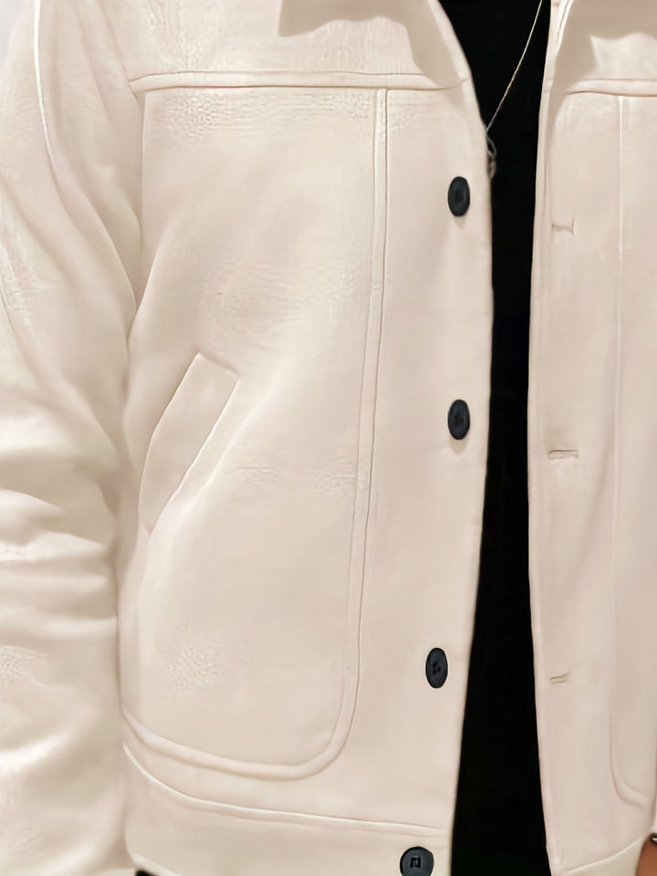 Heren Jas | Elegant | Met Knoopsluiting | Lente
