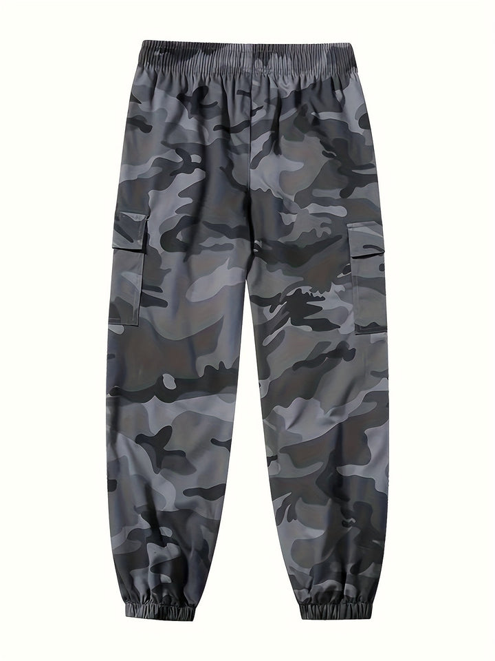 Heren Camouflage Cargobroek | Multifunctioneel voor Wandelen & Outdoor