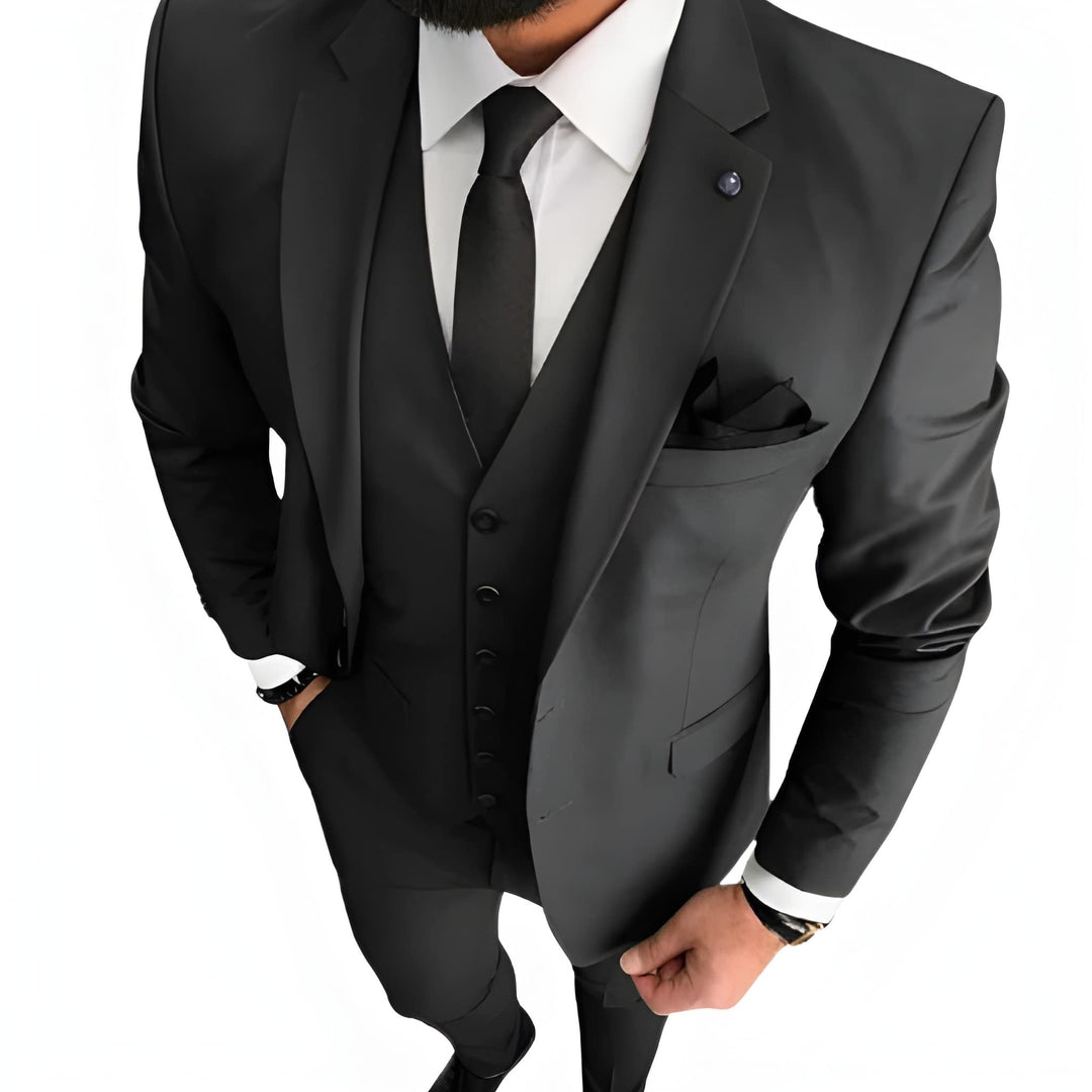 Herenpak | Slim Fit 3-Delige Set | Stijlvol Kleding voor Bruiloften & Events