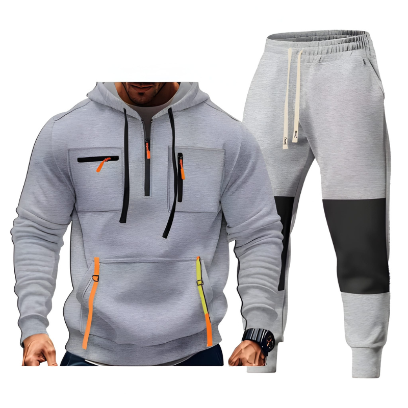 Heren Set | Sportieve Hoodie & Joggingbroek | Functionele Kleding | Comfortabel & Modern