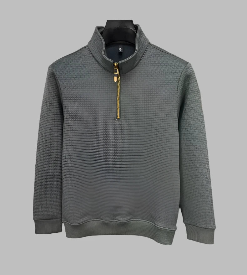 Stijlvolle Zip-Up trui voor heren met eersteklas comfort en moderne uitstraling | Nathan