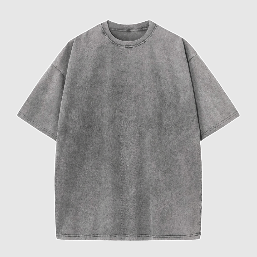 Heren T-Shirt | Oversized | Vintage Look | Zomer