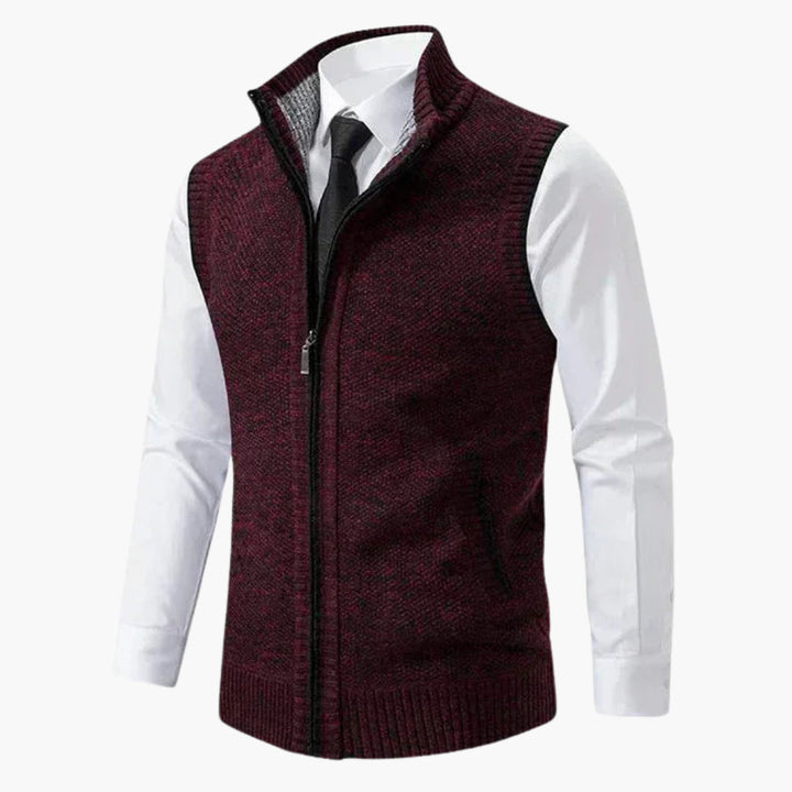 Heren Gilet | Elegant | Met Ritssluiting | Herfst
