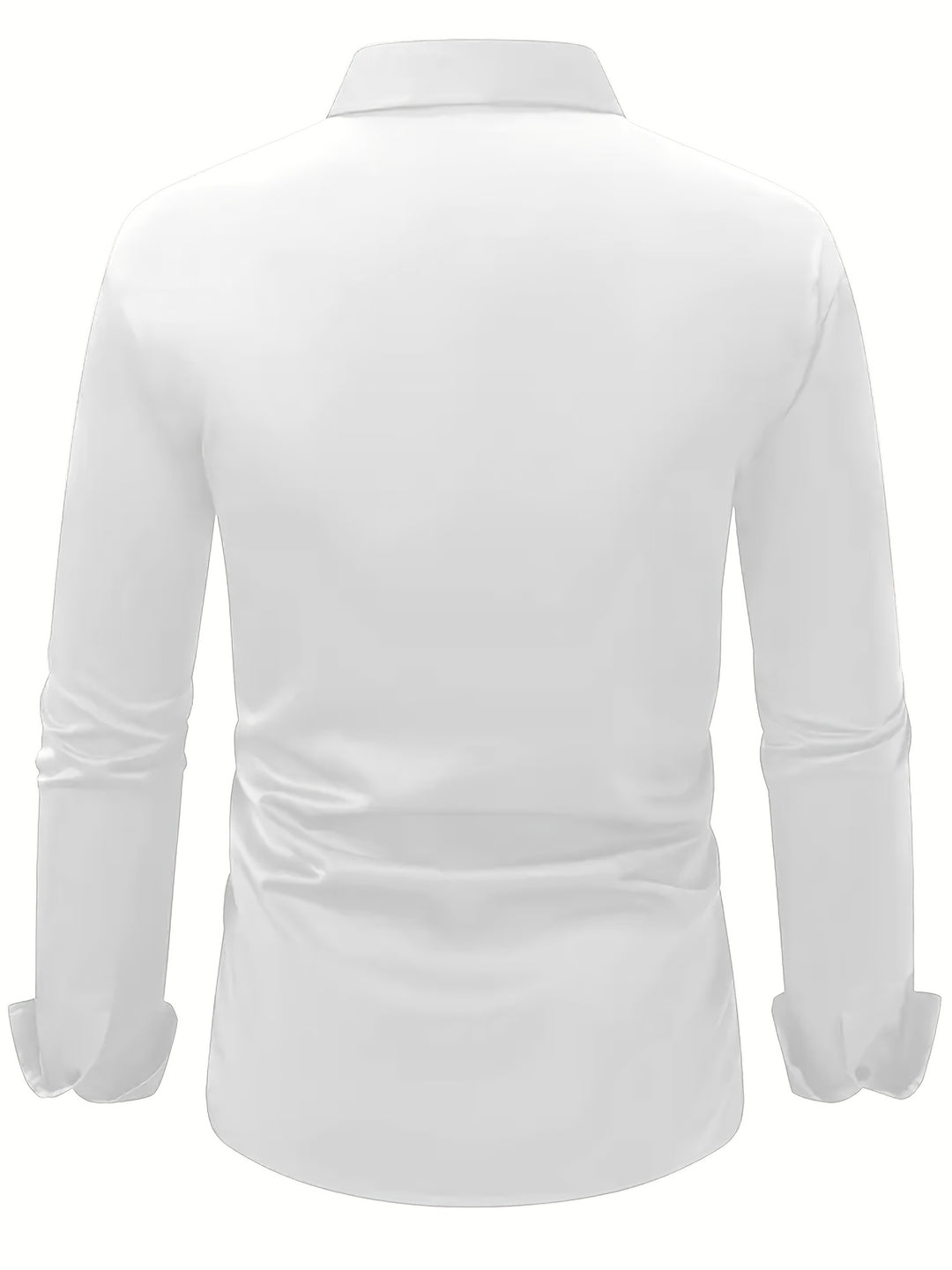 Heren Overhemd | Semi-Doorschijnend & Elegant | Lange Mouw & Reverskraag
