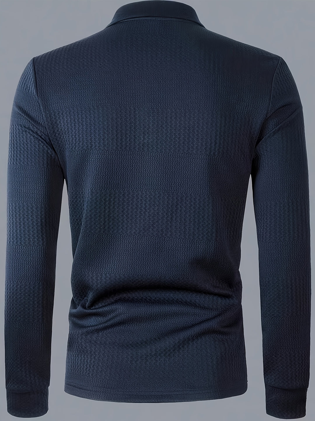 Heren Polo Shirt | Slimfit | Lange Mouw | Zomer