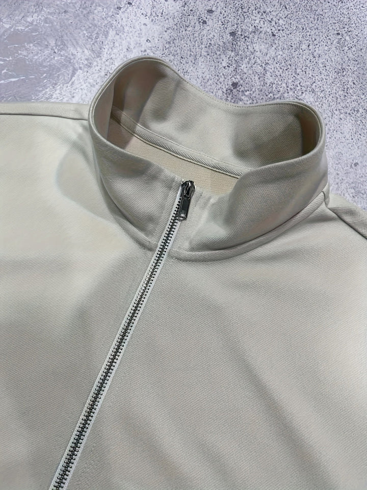 Heren Jas | Slimfit | Met Rits | Lente