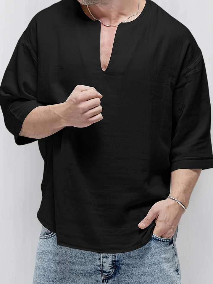 Heren Top | Oversized | Korte Mouw | Zomer