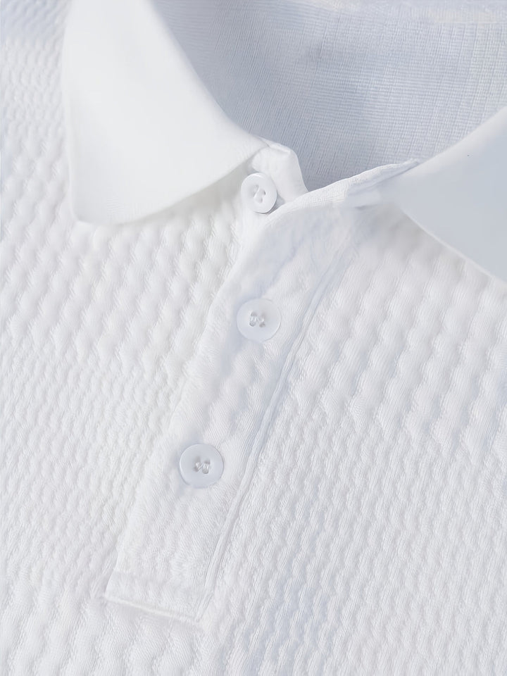 Heren Polo Shirt | Slimfit | Lange Mouw | Zomer