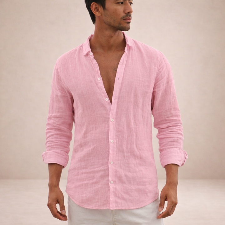 Heren Shirt | Elegant | Lange Mouw | Zomer