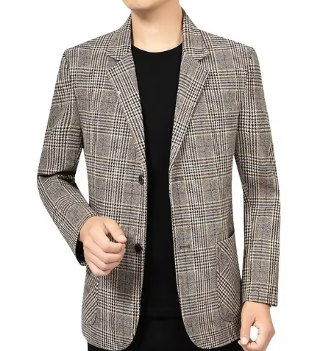 Geraffineerde Slim-Fit Blazer voor heren met moderne elegantie en tijdloos ontwerp | Daan