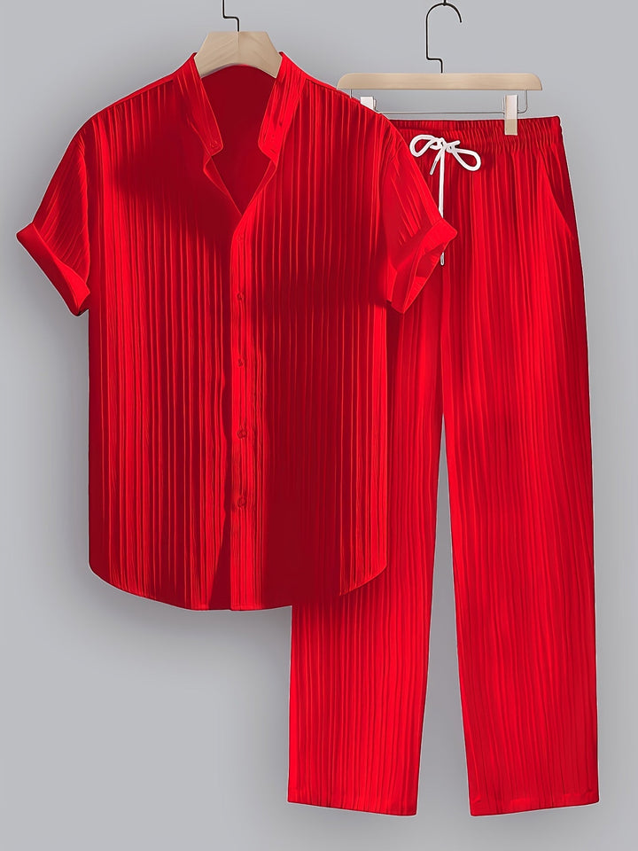 Heren Set | Elegant | Korte Mouw | Zomer