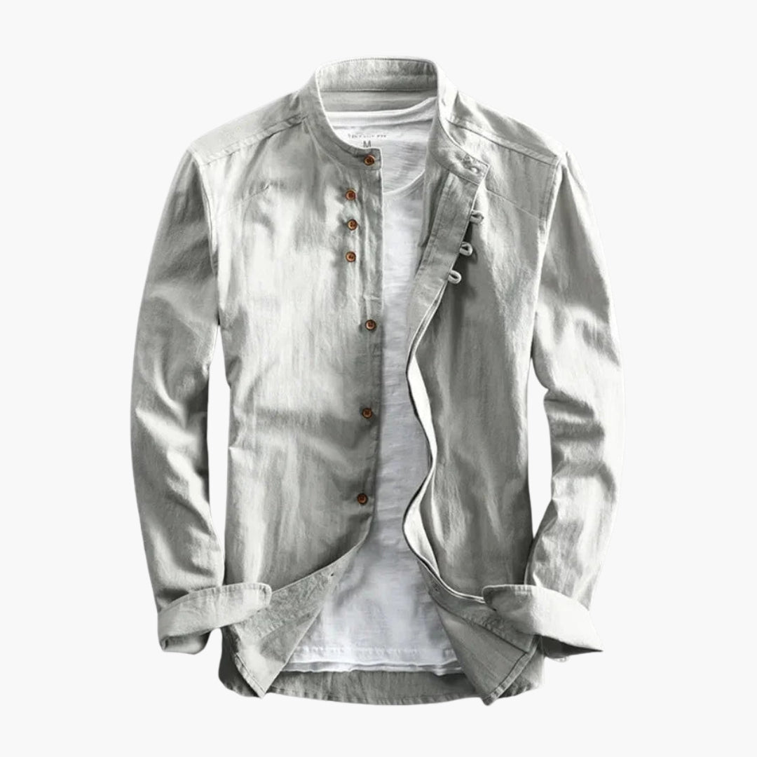 Heren Shirt | Elegant | Lange Mouw | Herfst