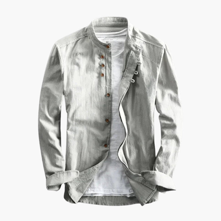 Heren Shirt | Elegant | Lange Mouw | Herfst