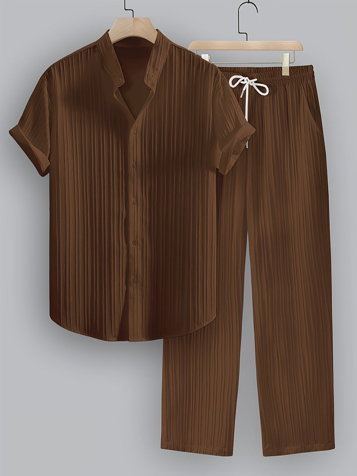 Heren Set | Elegant | Korte Mouw | Zomer