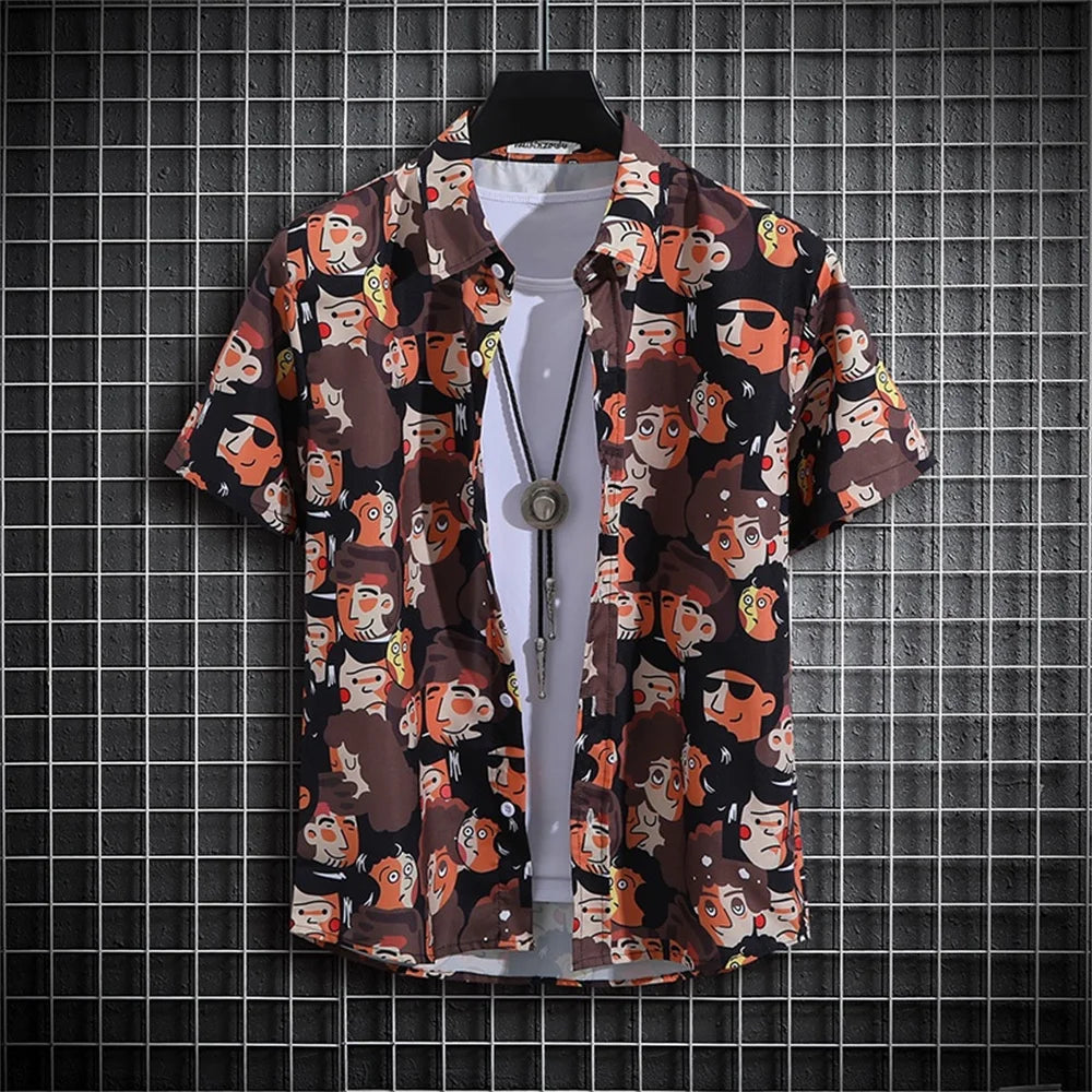Heren Shirt | Verticale Strepen | Klassieke Kraag | Zomer