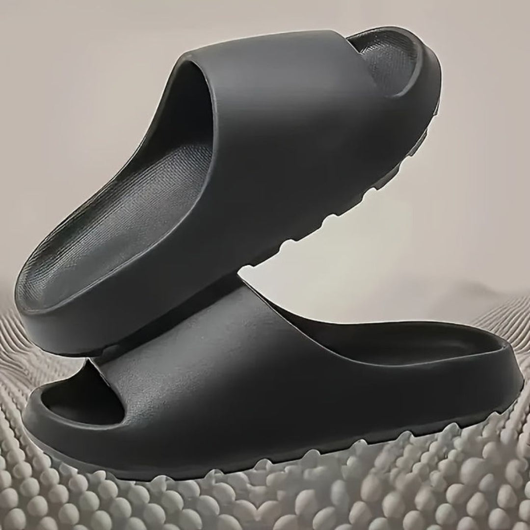 Heren Pantoffels | Comfortabel Slip-On | Antislip Zool | Effenkleur EVA