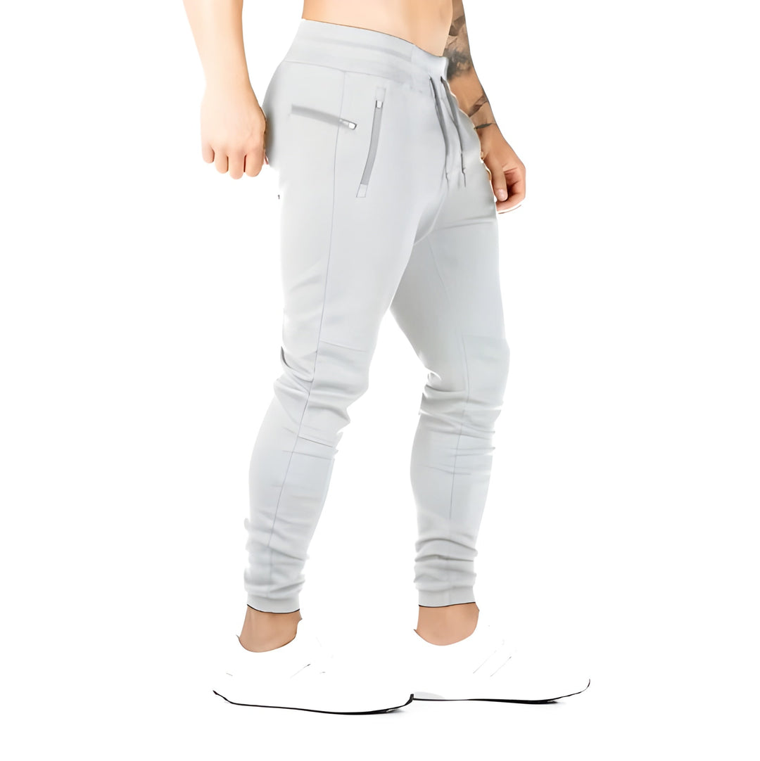 Heren Joggingbroek | Lichtgewicht & Ademend | Met Ritszakken & Trekkoord