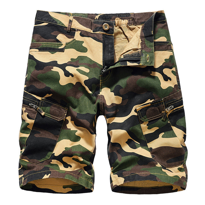 Heren Cargo Shorts | Camouflage & Meerdere Zakken | Lichtgewicht Katoen | Zomer Streetstyle & Outdoor