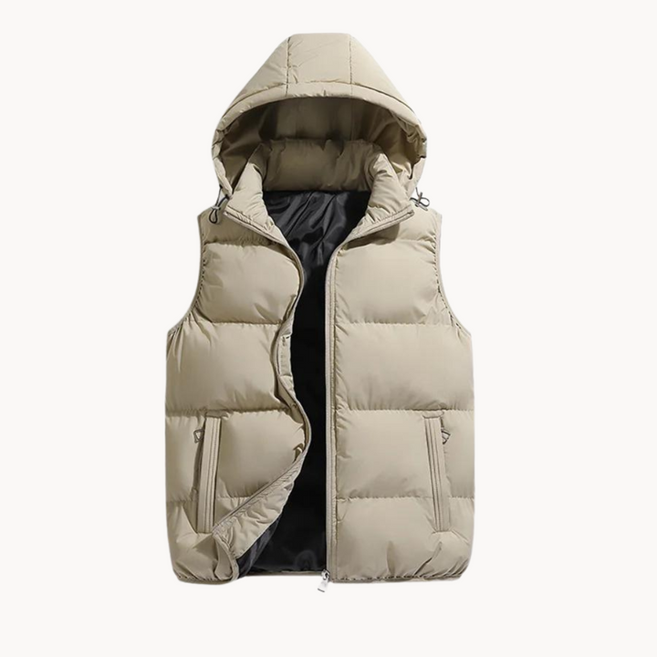 Heren Bodywarmer | Vest Heren | Warme Winter Met Capuchon