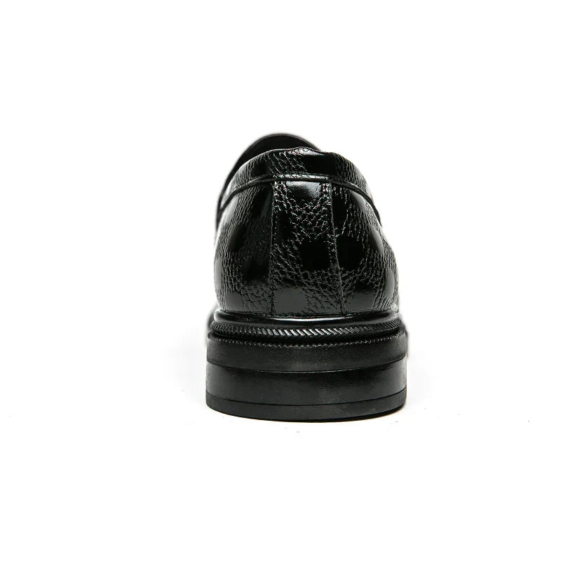 Heren Loafers | Dikke Zool | Goudleeuw Detail & Comfort | Vegan Leder