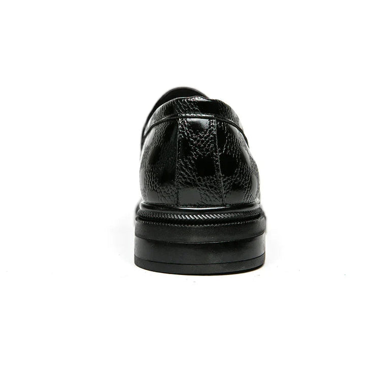 Heren Loafers | Dikke Zool | Goudleeuw Detail & Comfort | Vegan Leder