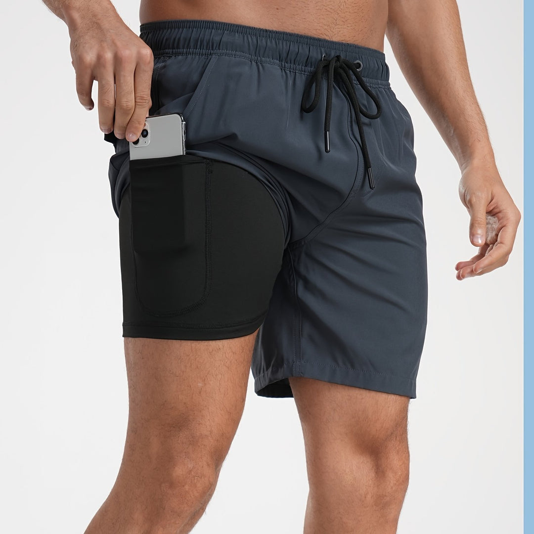 Heren Strandshort | Sneldrogend & Lichtgewicht | Ademend Comfort voor Zomer & Sport