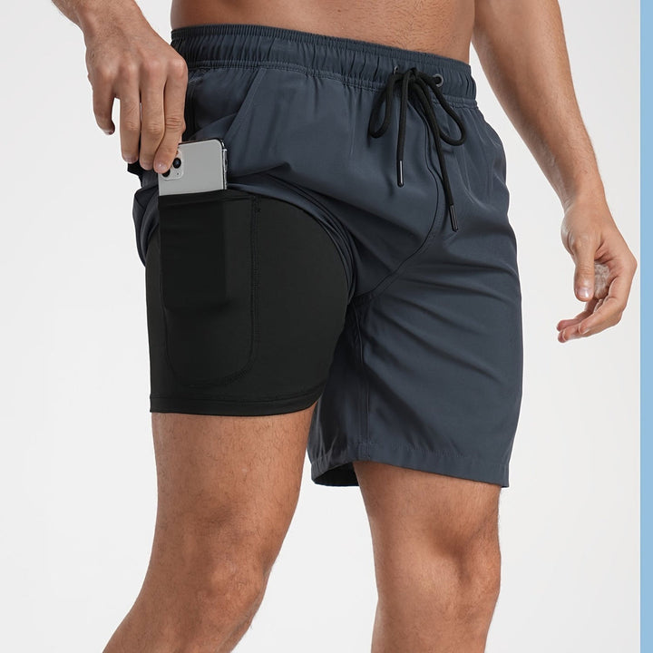 Heren Strandshort | Sneldrogend & Lichtgewicht | Ademend Comfort voor Zomer & Sport