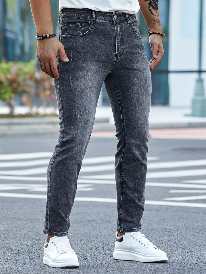 Heren Skinny Fit Jeans | Medium stretch en comfort | Veelzijdig denim
