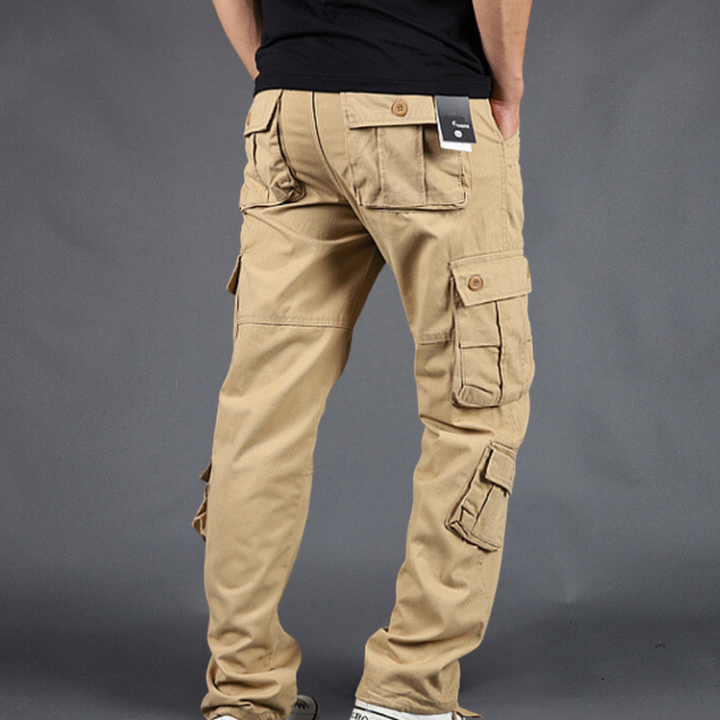Heren Cargo Broek | 100% Katoen | Duurzaam, Comfortabel & Stoer | Outdoor & Casual
