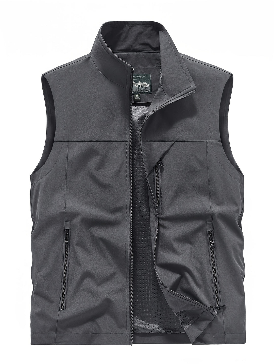 Heren Sportvest | Lichtgewicht & Ademend | Mouwloos Outdoor Vest | Polyester