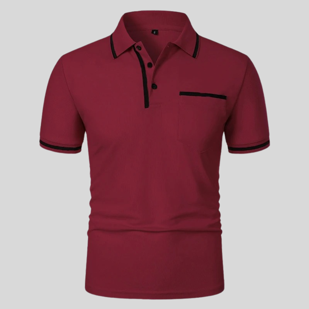 Heren Polo | Elegant | Met Borstzak | Zomer