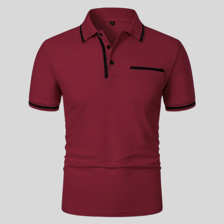 Heren Polo | Elegant | Met Borstzak | Zomer
