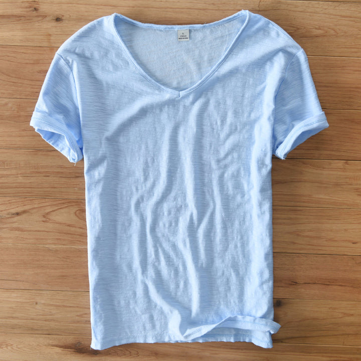 Heren T-shirt | Zacht & Verfijnd | Comfortabele Stof & Stijlvolle Halslijn | Voor Elke Dag