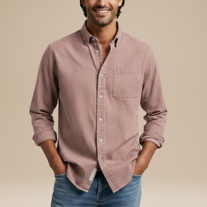 Overhemd Heren | Casual & Elegant | Met Borstzak