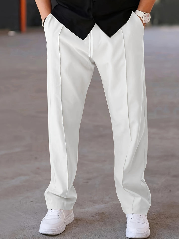 Heren Broek | Vintage Stijl | Regular Fit | Comfortabel & Licht Stretch