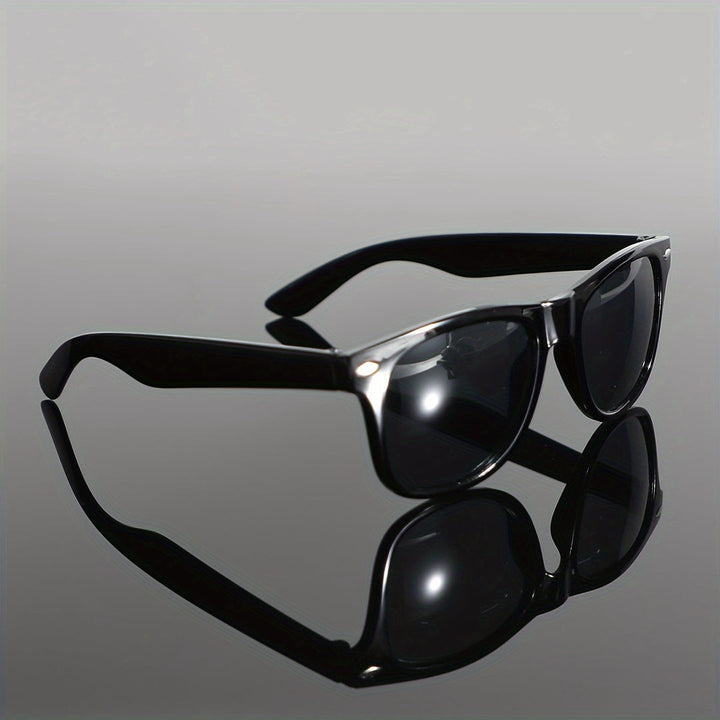 Heren Zonnebril | Vintage Stijl | PC Frame met Anti-Reflectie Coating | Dagelijks Comfort