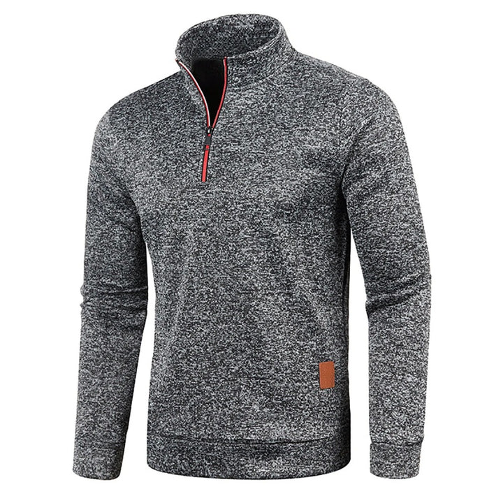 Truien Heren | Stijlvolle Coltrui Heren met Half Zip | Warme Wintertrui