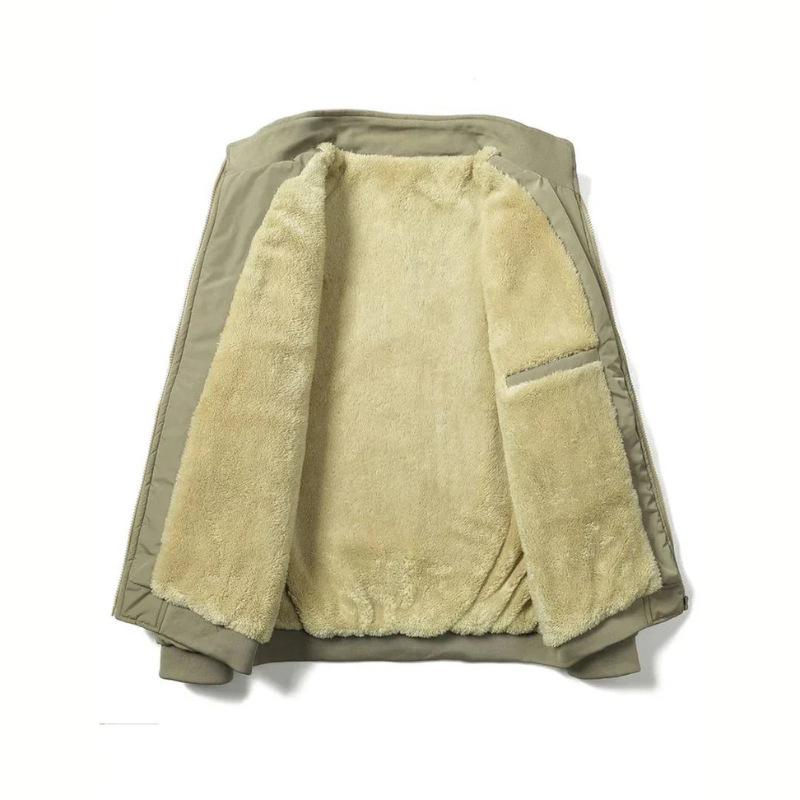 Winterjas Heren | Warme Bomberjas | Opstaande Kraag | Casual Stijl